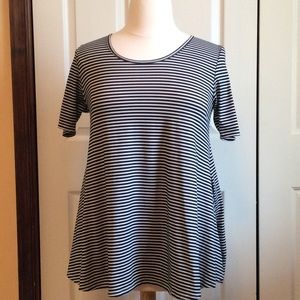 Striped Swing Top